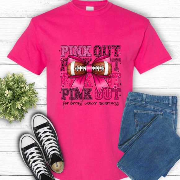 Tops - Pink Breast Cancer Awareness Tee